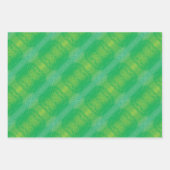 Annahme | Yellow Green Blue Boho Medallions Geschenkpapier Set (Vorderseite 3)