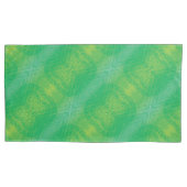 Annahme | Yellow Green Blue Boho Medallions Kissenbezug (Vorderseite-Links)