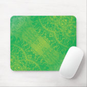 Annahme | Yellow Green Blue Boho Medallions Mousepad (Mit Mouse)
