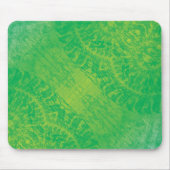 Annahme | Yellow Green Blue Boho Medallions Mousepad (Vorne)
