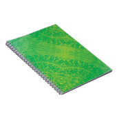 Annahme | Yellow Green Blue Boho Medallions Notizblock (Rechte Seite)