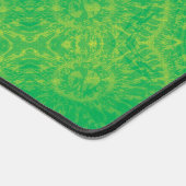 Annahme | Yellow Green Blue Boho Medallions Schreibtischunterlage (Ecke)