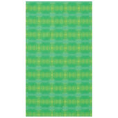 Annahme | Yellow Green Blue Boho Medallions Tischdecke (Vorderseite)