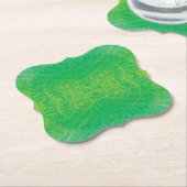 Annahme | Yellow Green Blue Boho Medallions Untersetzer (angewinkelt)