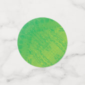 Annahme | Yellow Green Blue Shibori Muster Konfetti (Klein Vorderseite)