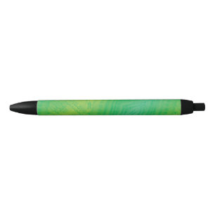 Annahme Yellow Green Blue Shibori Muster Kugelschreiber