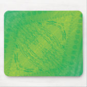 Annahme | Yellow Green Blue Shibori Muster Mousepad (Vorne)
