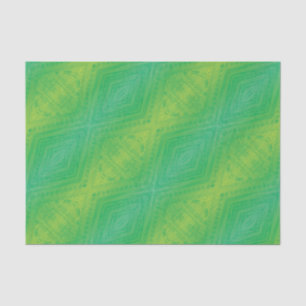 Annahme   Yellow Green Blue Shibori Muster Seidenpapier