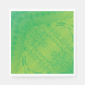 Annahme | Yellow Green Blue Shibori Muster Serviette (Vorderseite)