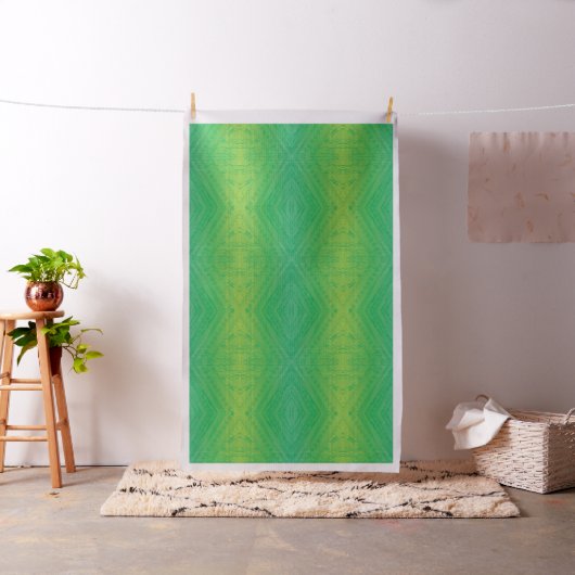 Annahme | Yellow Green Blue Shibori Muster Stoff (Beispiel)