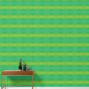 Annahme   Yellow Green Blue Shibori Muster Tapete