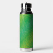 Annahme | Yellow Green Blue Shibori Muster Trinkflasche (Links)