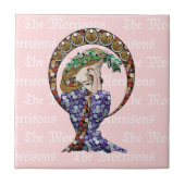 Annale Art Nouveau Fliese (Vorderseite)