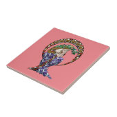 Annale Art Nouveau Fliese (Seite)