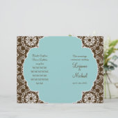 AnnaLiese Damask - Programm für feierliche Hochzei (Stehend Vorderseite)