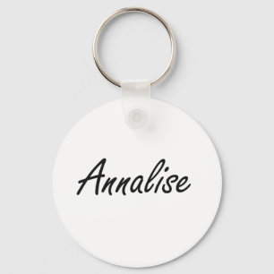 Annalise künstlerischer Namensentwurf Schlüsselanhänger