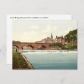 Annan Bridge, Dumfries and Galloway, Schottland Postkarte (Vorne/Hinten)