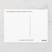 Annan Bridge, Dumfries and Galloway, Schottland Postkarte (Rückseite)