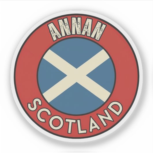 Annan, Schottland Aufkleber (Vorderseite)