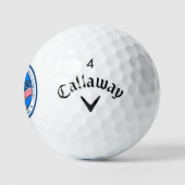 Annapolis Amerika 250-Jahr-Feier Golfball (Logo)