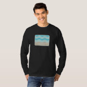 Annapolis Beach Maryland Waves Vacation Souvenir T-Shirt (Vorne ganz)