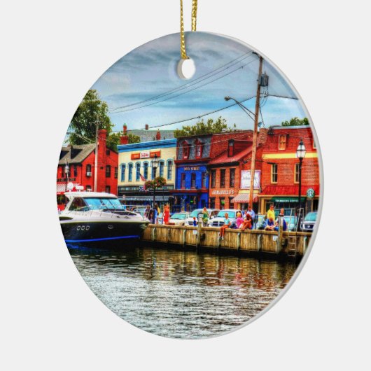 Annapolis City Dock Ornament (Links)