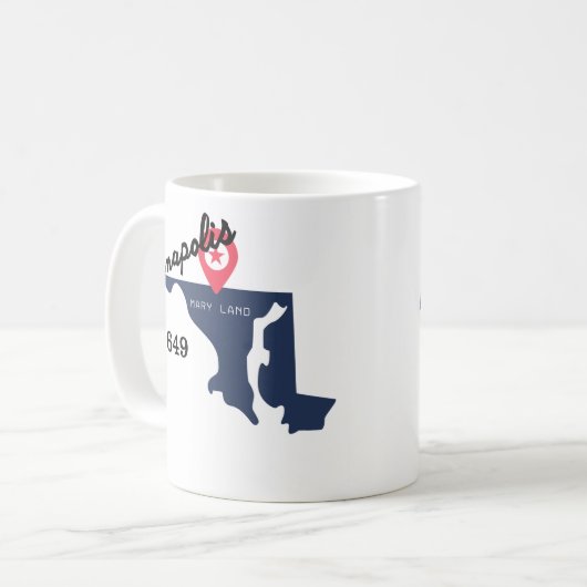 Annapolis coffee mug  kaffeetasse (Vorderseite Links)