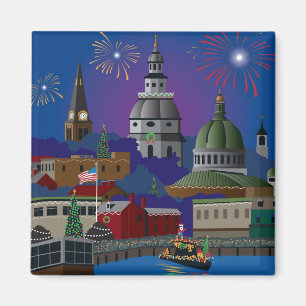 Annapolis-Feiertag Magnet