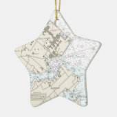 Annapolis-Hafen-Diagramm Keramik Ornament (Links)