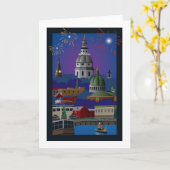 Annapolis Holiday Karte (Gelbe Blume)