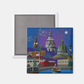 Annapolis Holiday Magnet (Vorderseite/Rückseite)