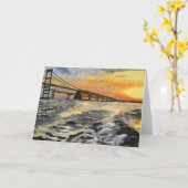 Annapolis Maryland Blank Greeting Card Karte (Gelbe Blume)