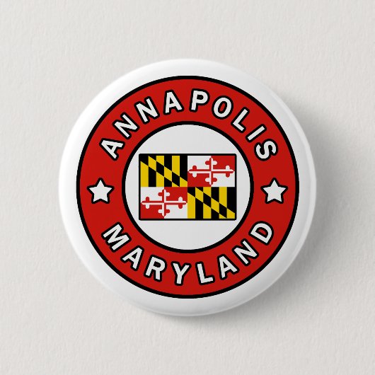 Annapolis Maryland Button (Vorderseite)