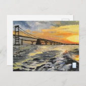 Annapolis Maryland Chesapeake Bay Postcard Postkarte (Vorne/Hinten)