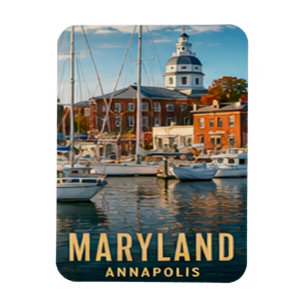 Annapolis Maryland Chesapeake-Erbe Magnet