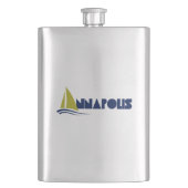 Annapolis, Maryland Flachmann (Vorderseite)