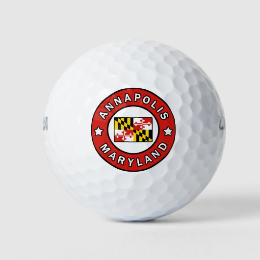 Annapolis Maryland Golfball (Vorderseite)