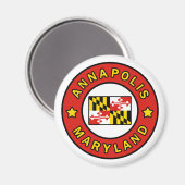 Annapolis Maryland Magnet (Vorderseite/Rückseite)
