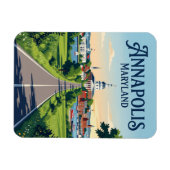 Annapolis Maryland Magnet (Horizontal)