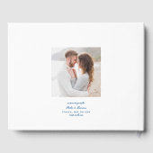 Annapolis Maryland Map Hochzeit in Urlaubsort Gästebuch (Rückseite)