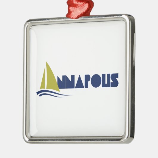Annapolis, Maryland Ornament Aus Metall (Links)