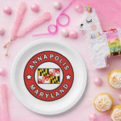 Annapolis Maryland Pappteller (Party)
