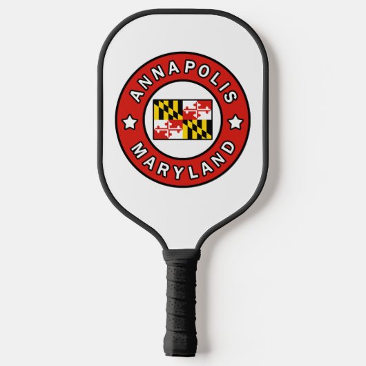 Annapolis Maryland Pickleball Schläger (Rückseite)