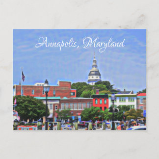 Annapolis, Maryland Postcard Postkarte