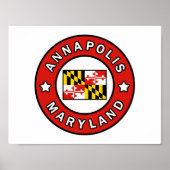 Annapolis Maryland Poster (Vorne)