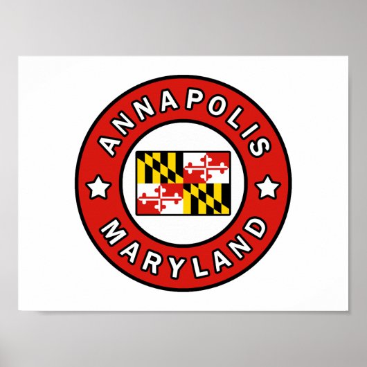 Annapolis Maryland Poster (Vorne)