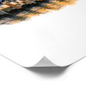 Annapolis Maryland Poster, Watercolor, Custom Poster (Ecke)