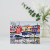 Annapolis Maryland Postkarte (Stehend Vorderseite)