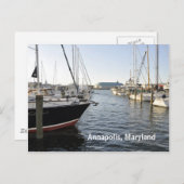 Annapolis, Maryland Postkarte (Vorne/Hinten)