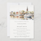 Annapolis Maryland Probe Abendessen Einladung (Vorderseite)